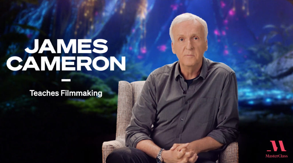 James Cameron Teaching Filmmaking Masterclass